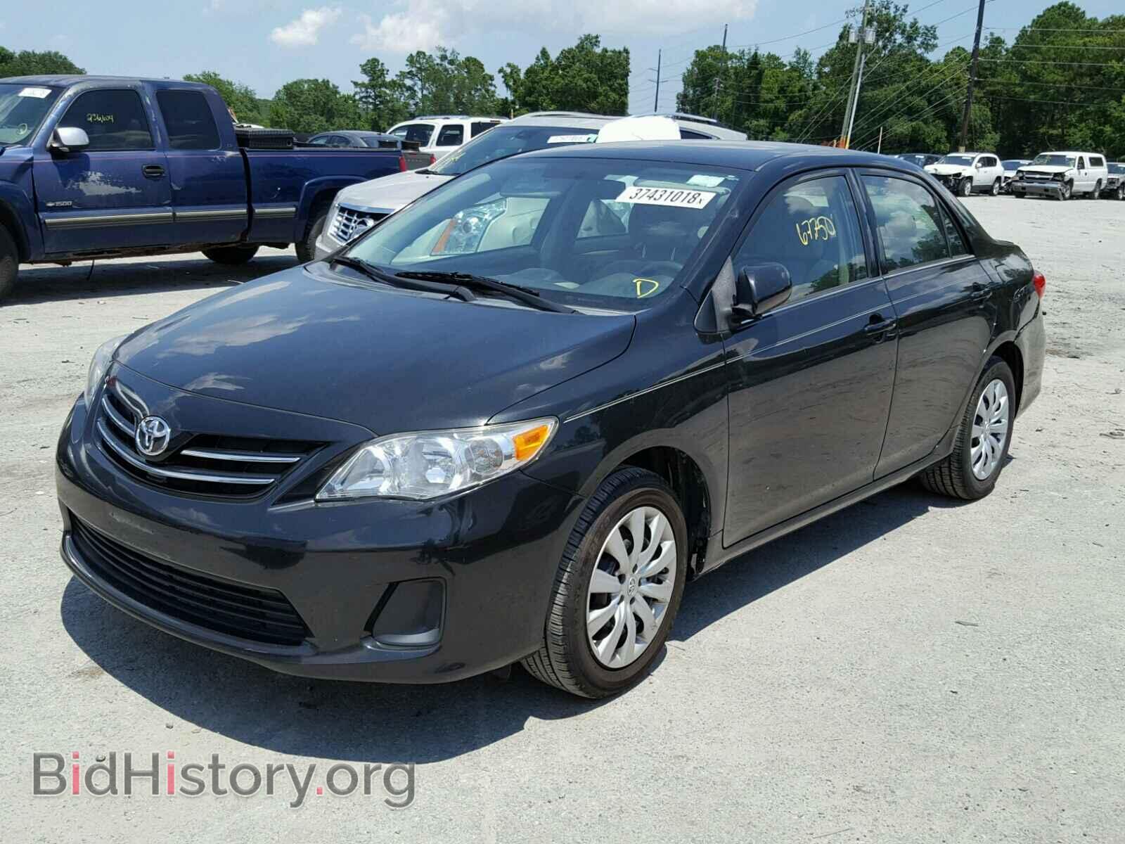 2013 TOYOTA COROLLA BA - VIN: 2T1BU4EE2DC980321 - Фото 2