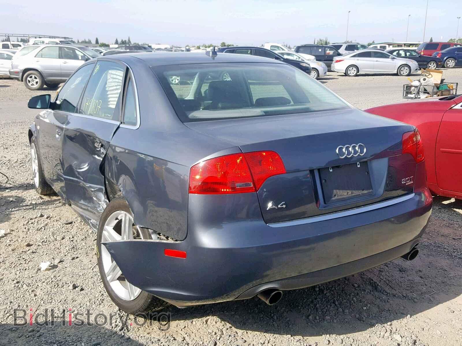 2007 AUDI A4 - VIN: WAUDF78E77A115544 - Фото 3
