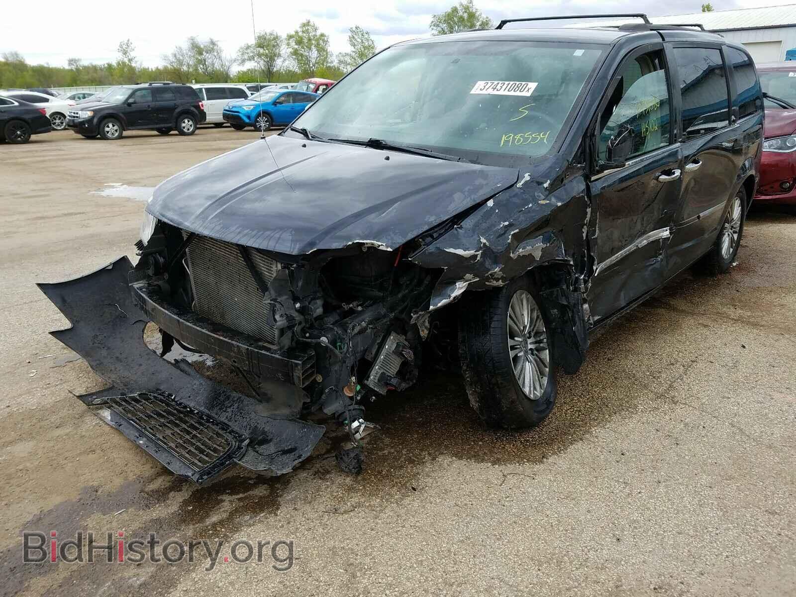 2014 CHRYSLER MINIVAN - VIN: 2C4RC1CG7ER198554 - Фото 2