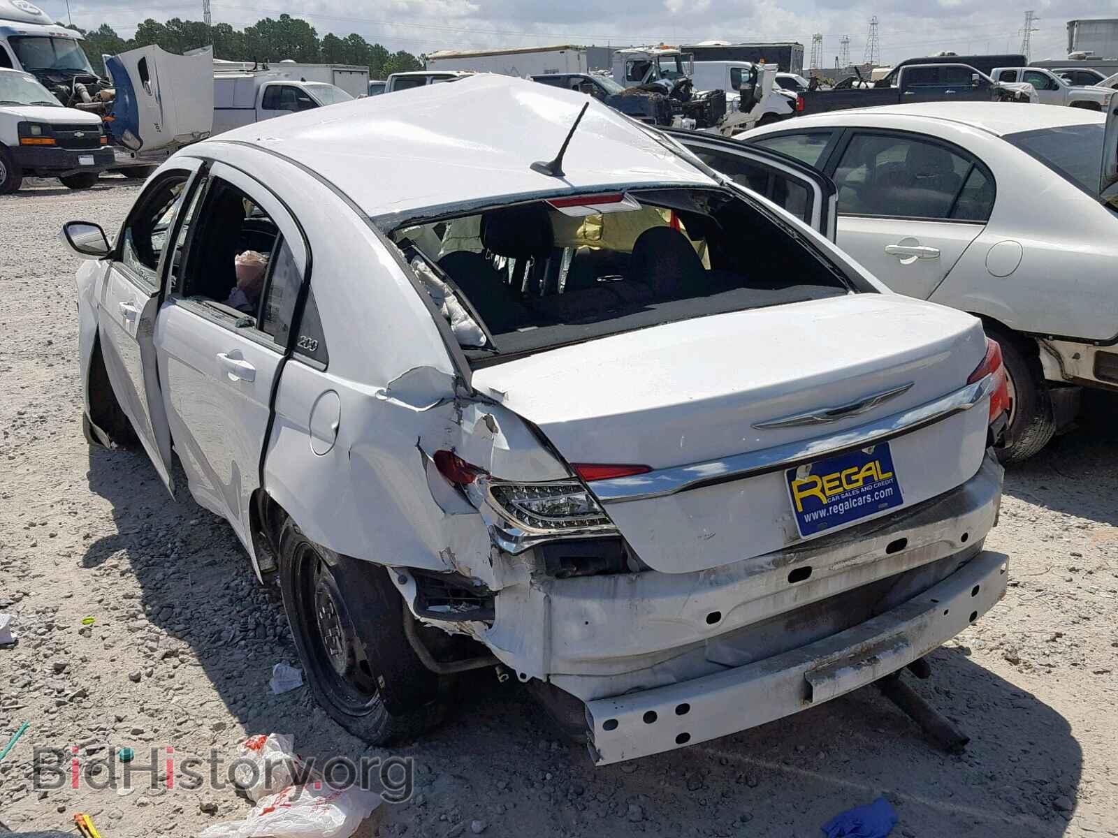 2012 CHRYSLER 200 - VIN: 1C3CCBAB2CN291919 - Фото 3
