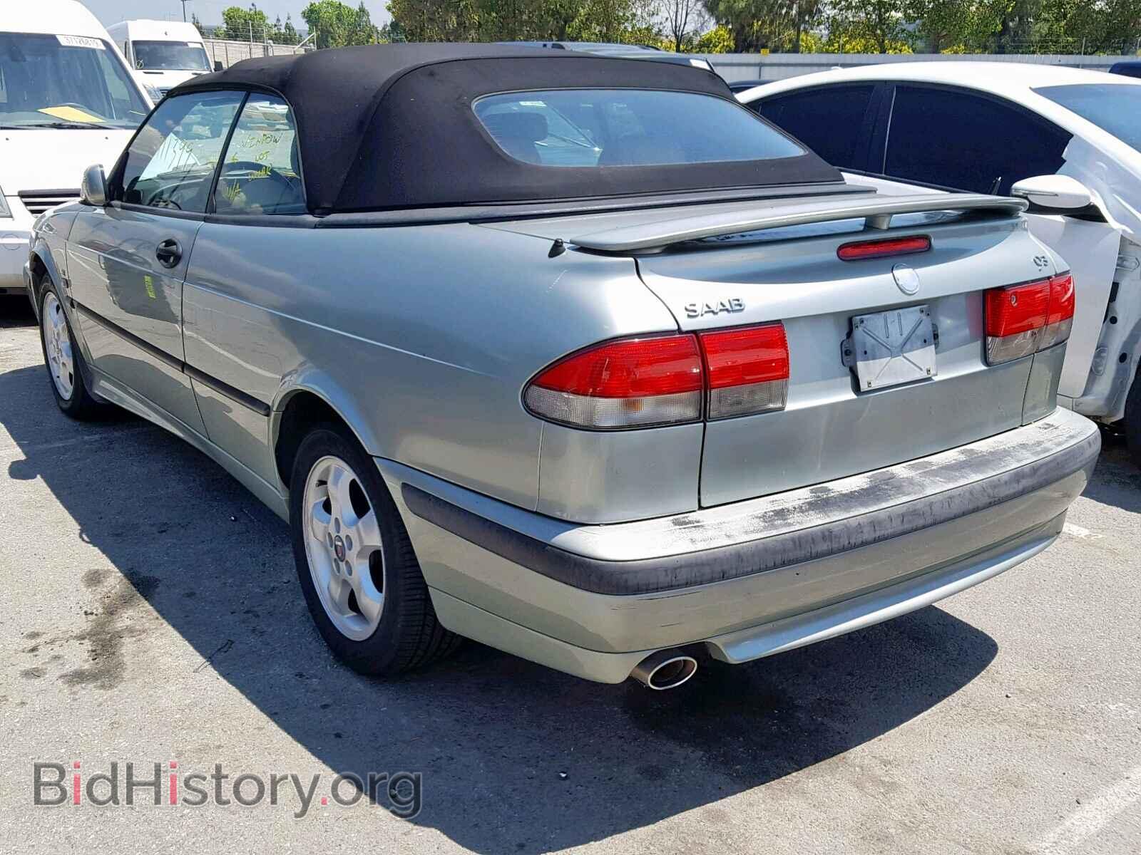 2001 SAAB 9 3 - VIN: YS3DF75K917013334 - Фото 3