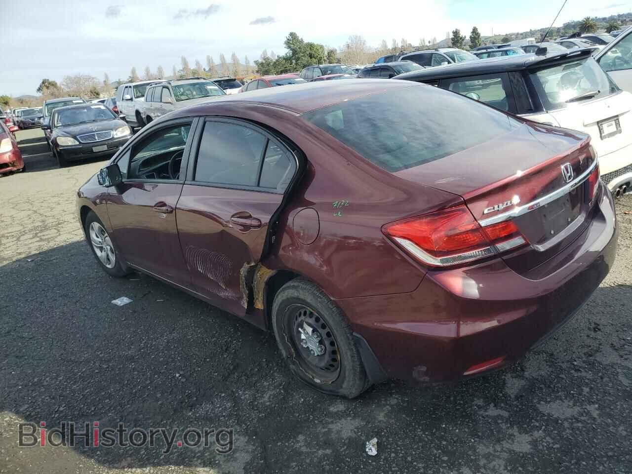 2014 HONDA CIVIC - VIN: 19XFB2F50EE219042 - Фото 2