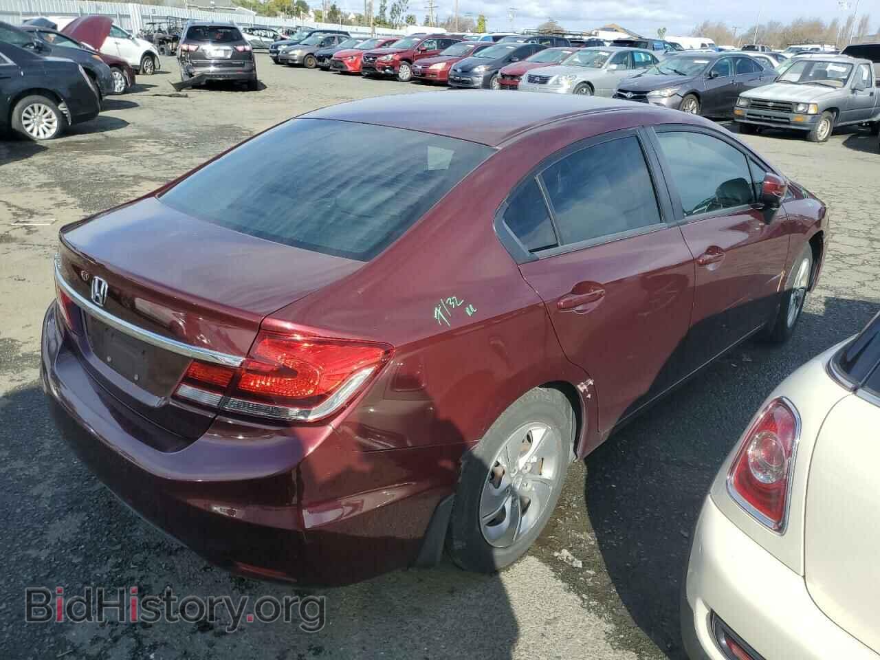 2014 HONDA CIVIC - VIN: 19XFB2F50EE219042 - Фото 3