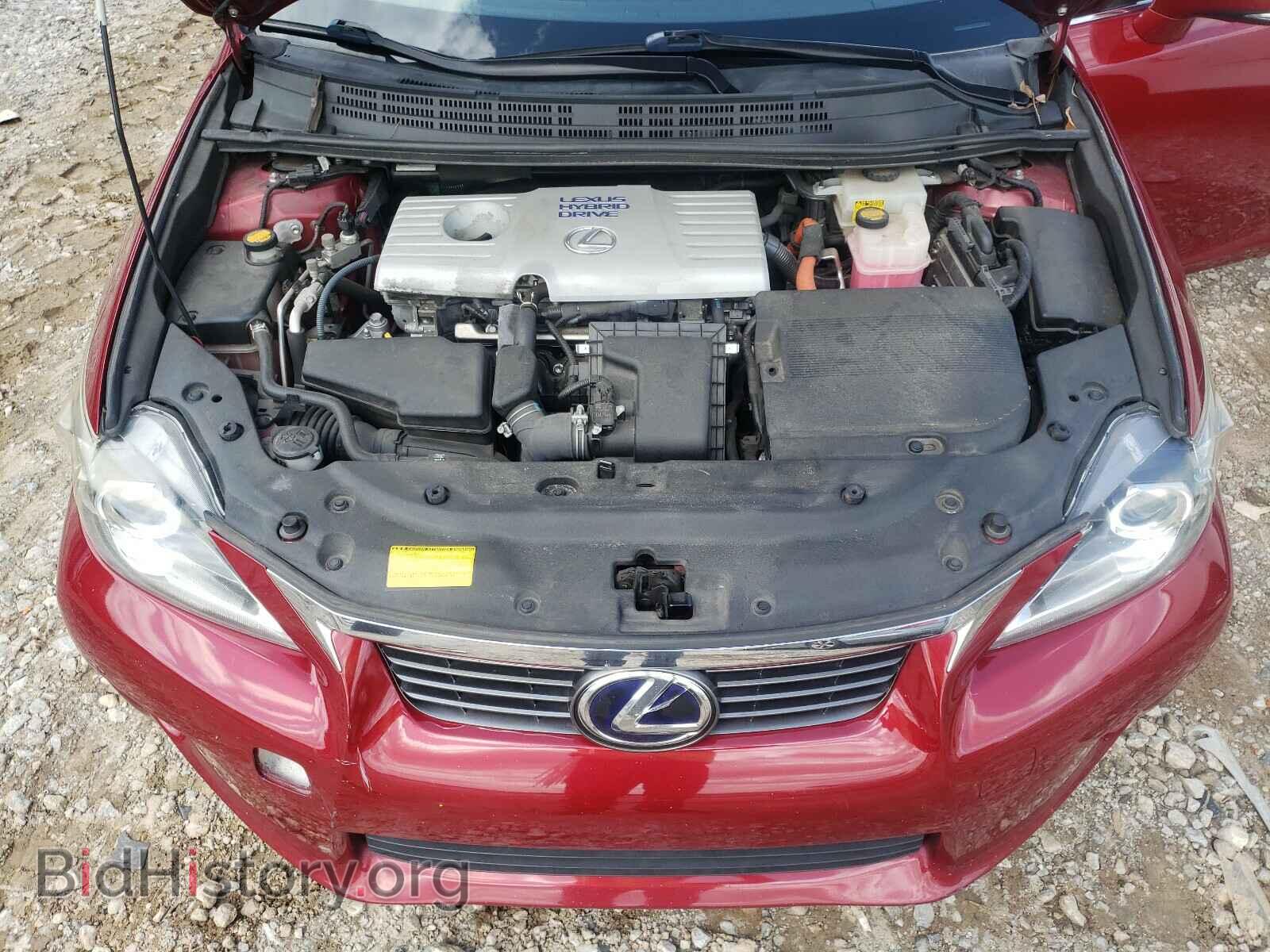 2011 LEXUS CT 200 - VIN: JTHKD5BH1B2046679 - Фото 7