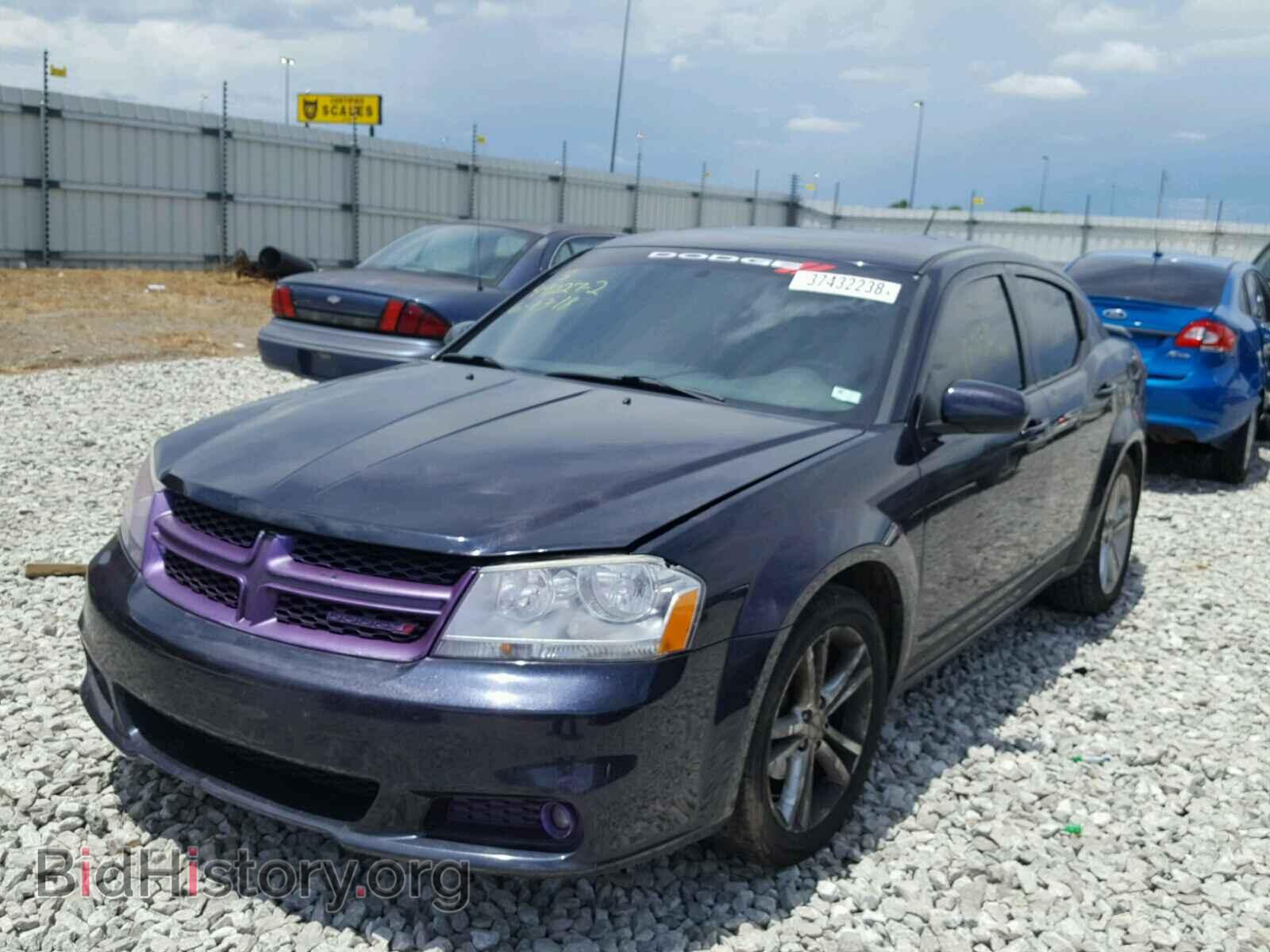 2012 DODGE AVENGER - VIN: 1C3CDZEG1CN276419 - Фото 2