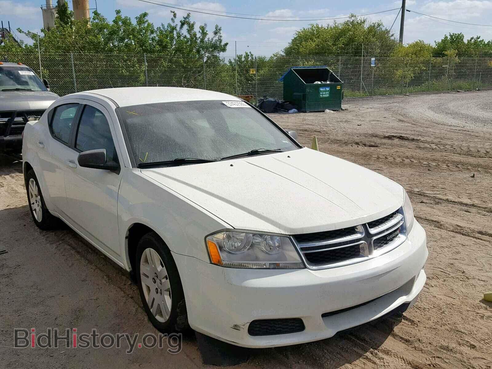 Фотография 1C3CDZAB7EN196622 - DODGE AVENGER 2014