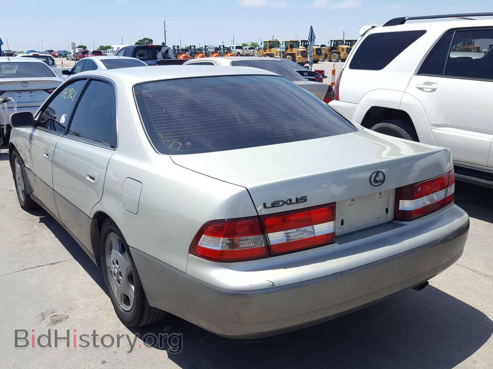 2001 LEXUS ES300 - VIN: JT8BF28G210308601 - Фото 3