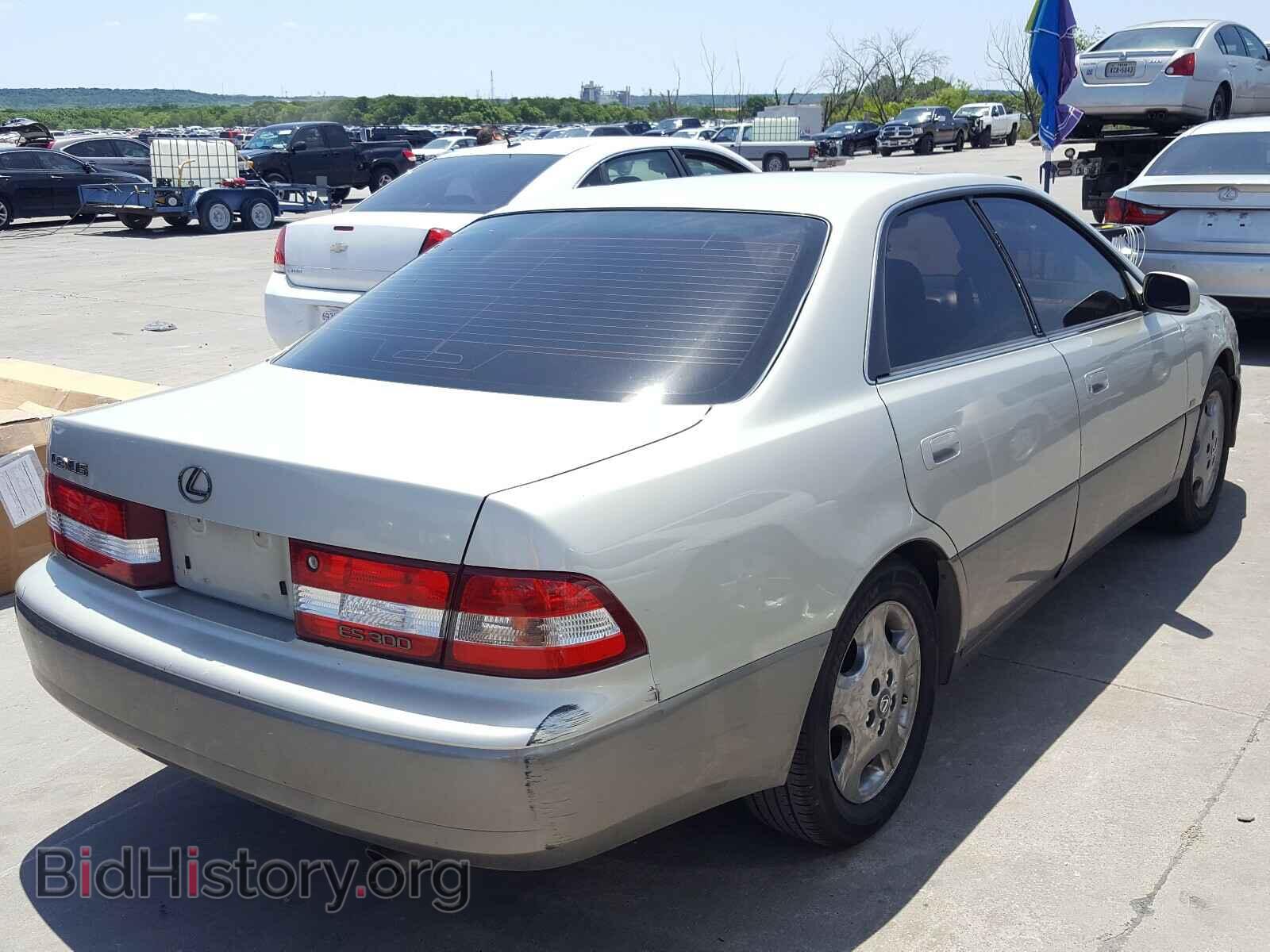 2001 LEXUS ES300 - VIN: JT8BF28G210308601 - Фото 4