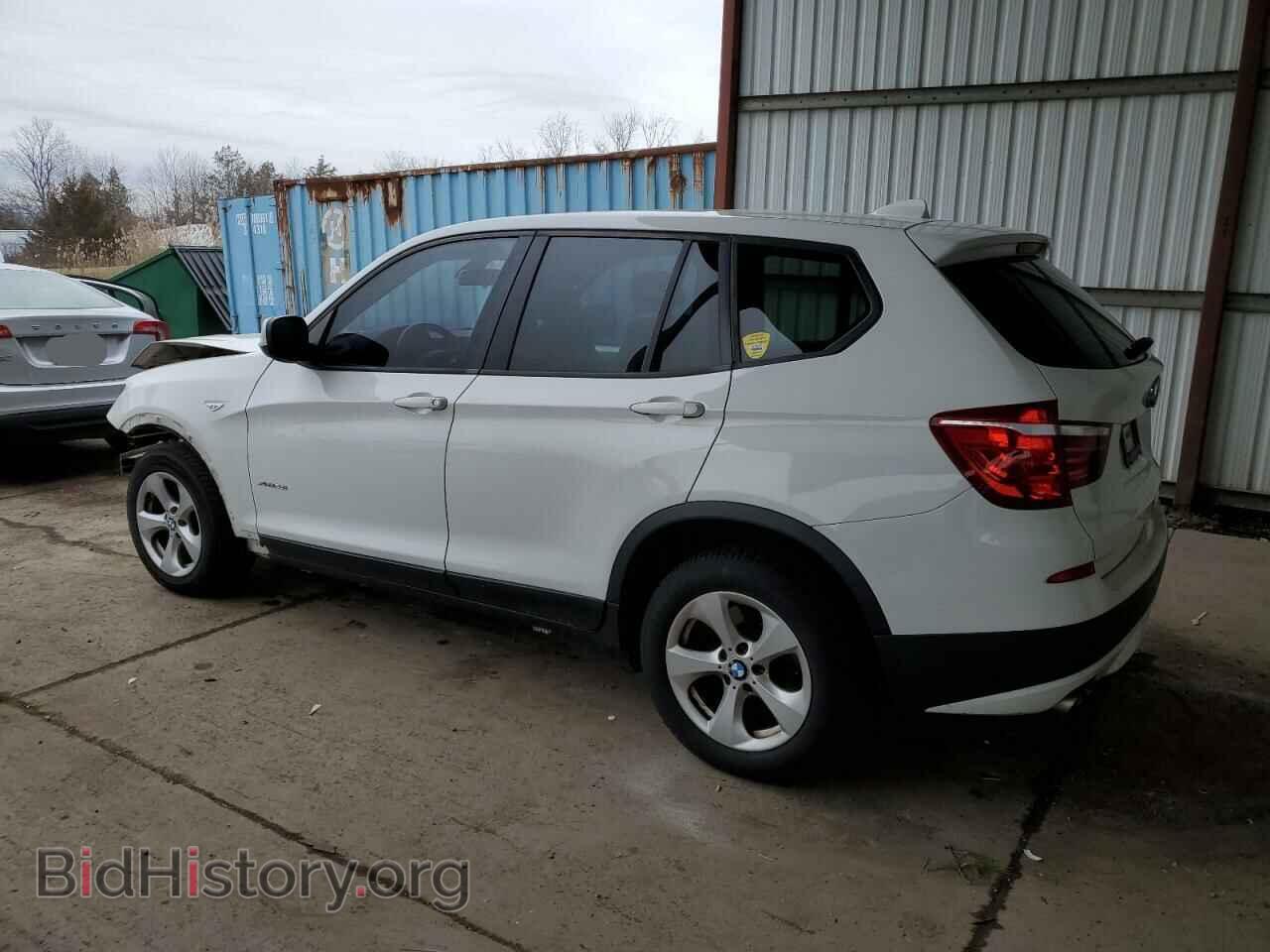 2011 BMW X3 - VIN: 5UXWX5C50BL706752 - Фото 2