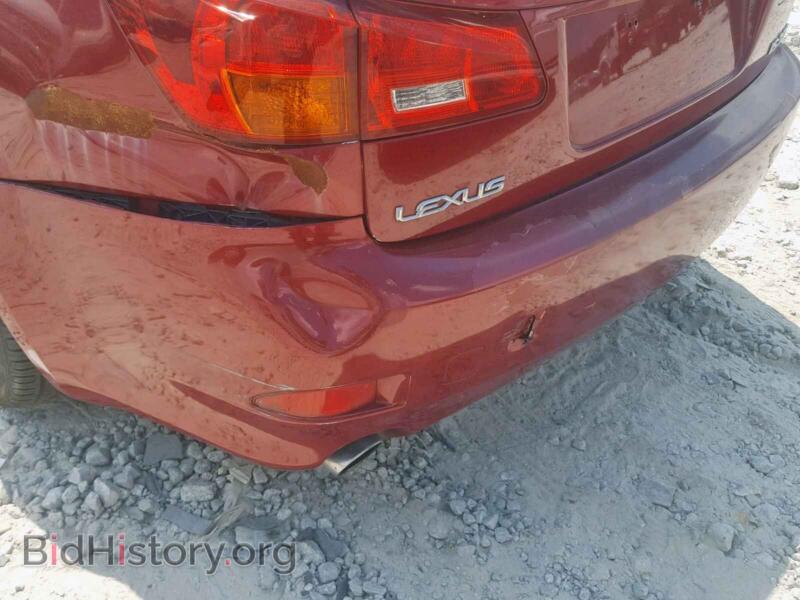 2006 Lexus IS (VIN JTHBE262165000940) — фото 9 из 10