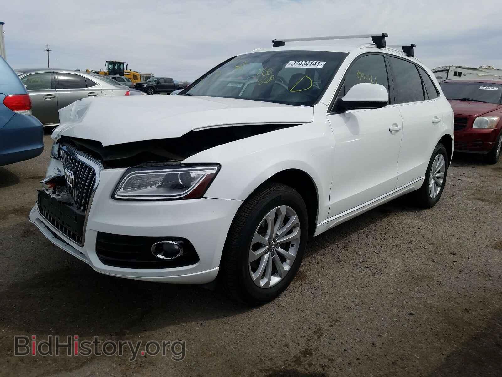 2013 AUDI Q5 - VIN: WA1CFAFP0DA016604 - Фото 2