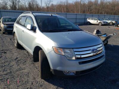 2008 Ford EDGE Edge Limit, синий — VIN 2FMDK49C58BA19438, Copart