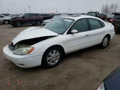 2007 Ford TAURUS Taurus SEL, white — VIN 1FAFP56U17A188115, Copart