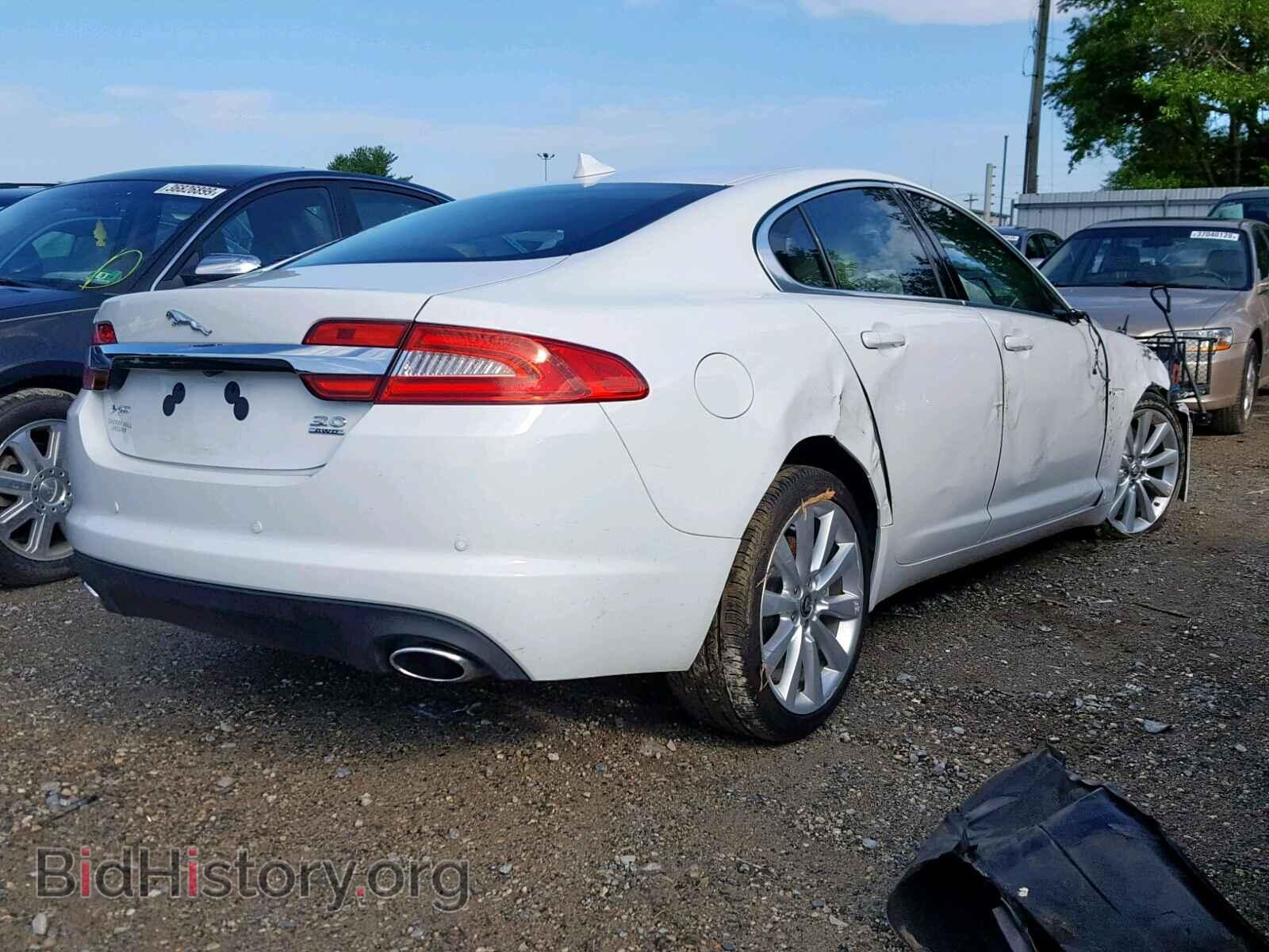 2013 JAGUAR XF - VIN: SAJWJ0EF3D8U08800 - Фото 4