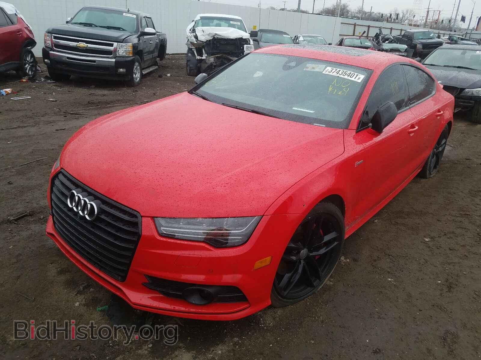 2017 AUDI A7 - VIN: WAUW3AFC8HN107480 - Фото 2