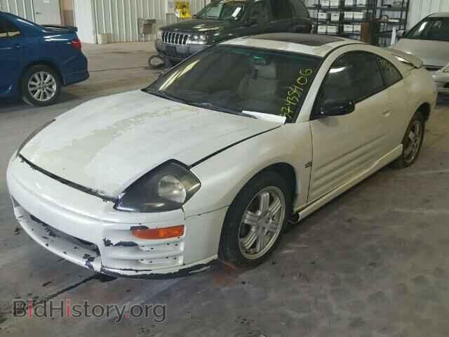 2001 MITSUBISHI ECLIPSE - VIN: 4A3AC54H01E121556 - Фото 2