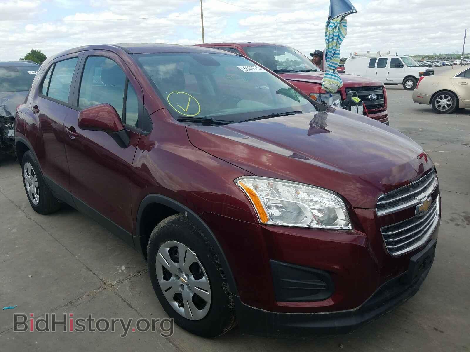 Фотография 3GNCJKSB5GL121633 - CHEVROLET TRAX 2016