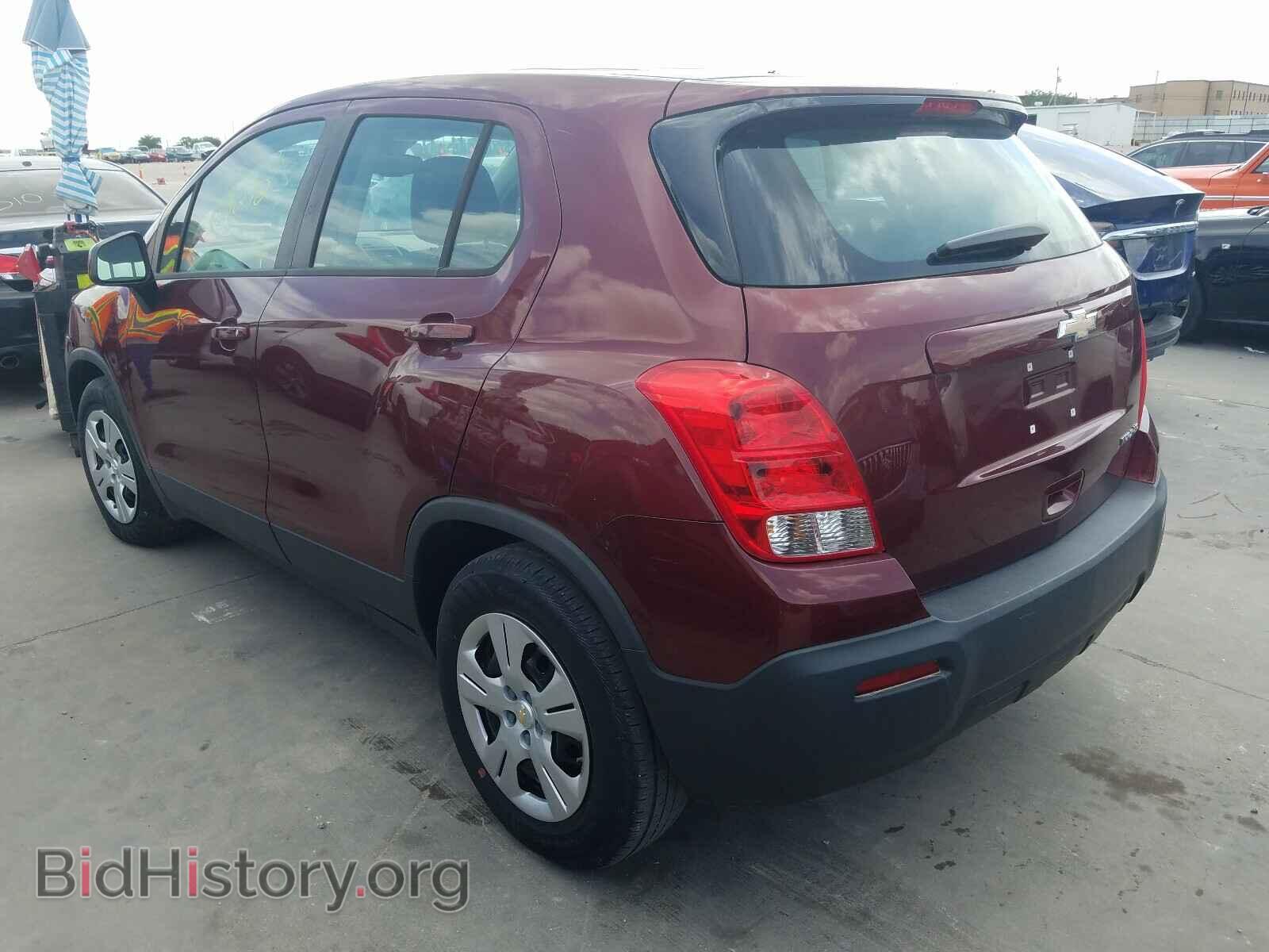 2016 CHEVROLET TRAX - VIN: 3GNCJKSB5GL121633 - Фото 3