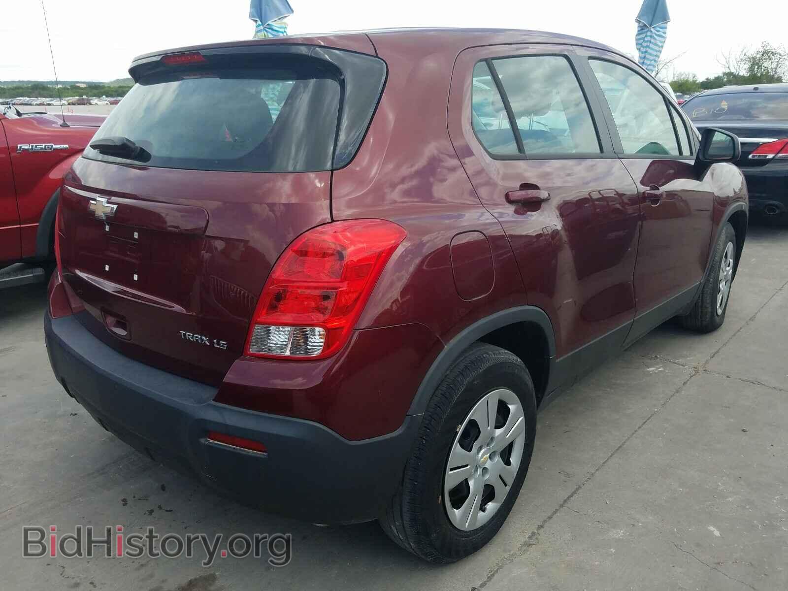 2016 CHEVROLET TRAX - VIN: 3GNCJKSB5GL121633 - Фото 4
