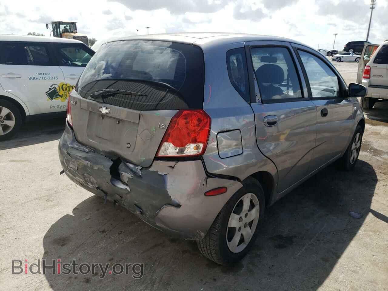 2008 CHEVROLET AVEO - VIN: KL1TD66638B003336 - Фото 4