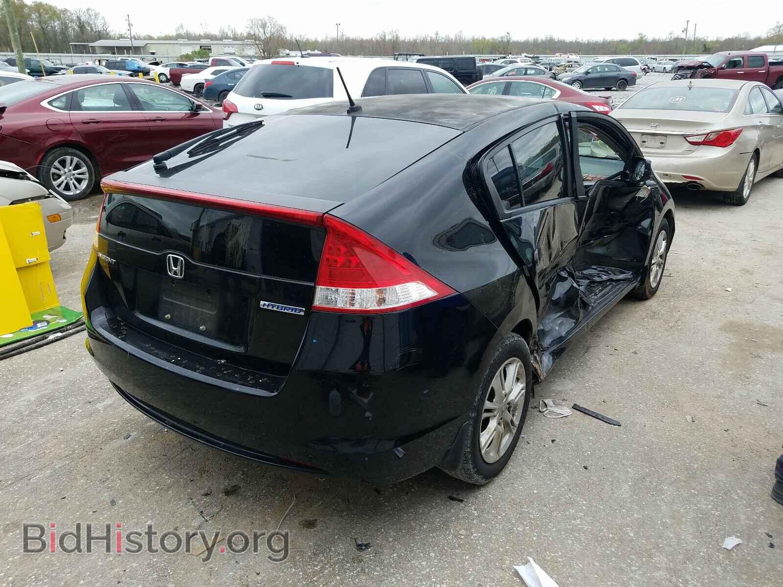 2010 HONDA INSIGHT - VIN: JHMZE2H73AS002710 - Фото 4
