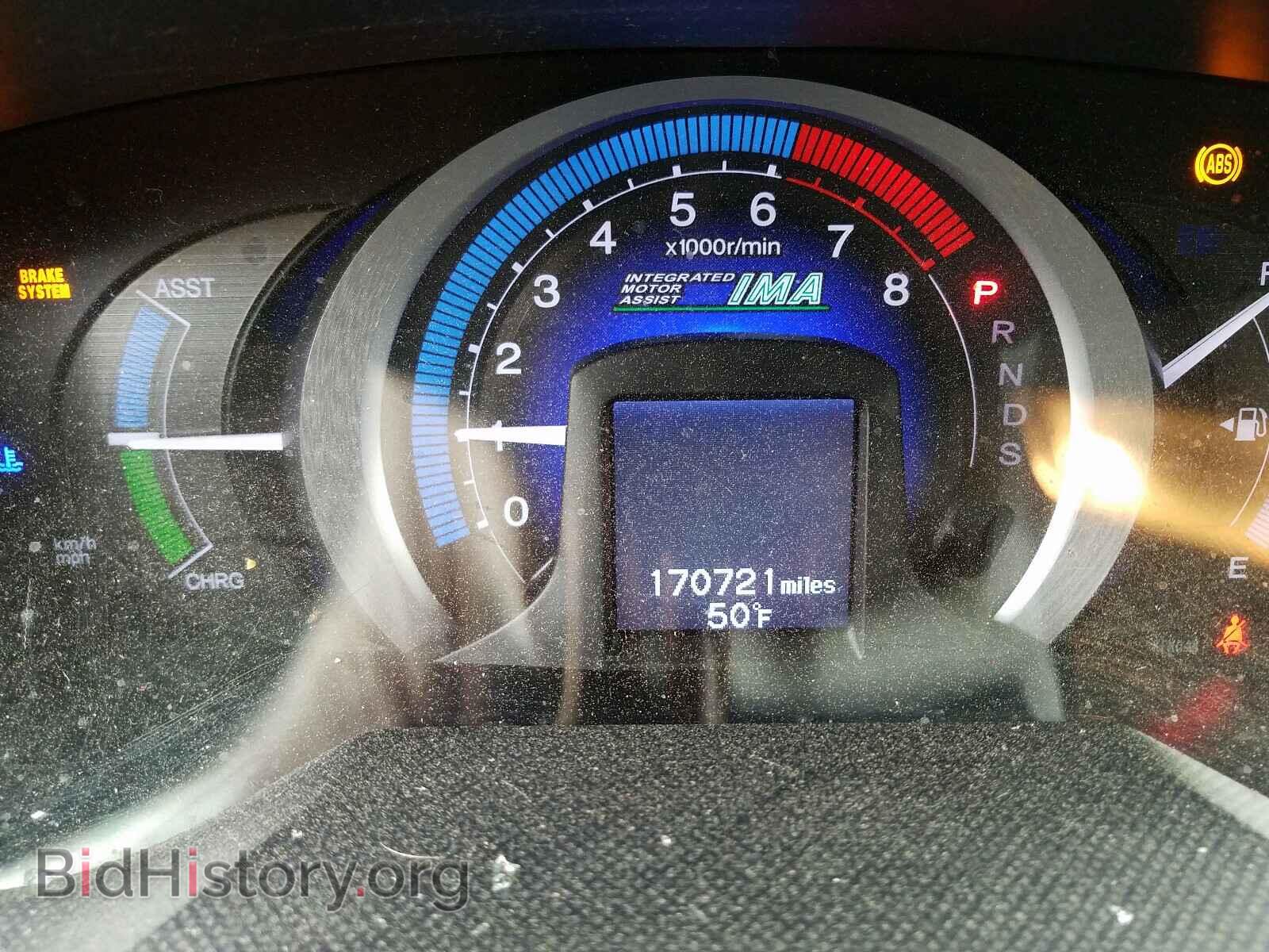 2010 HONDA INSIGHT - VIN: JHMZE2H73AS002710 - Фото 8