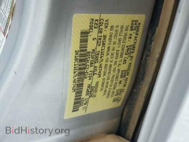 2007 NISSAN VERSA - VIN: 3N1BC11E67L427439 - Фото 10