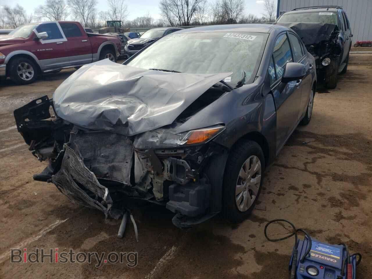 2012 HONDA CIVIC - VIN: 19XFB2F55CE101629 - Фото 2