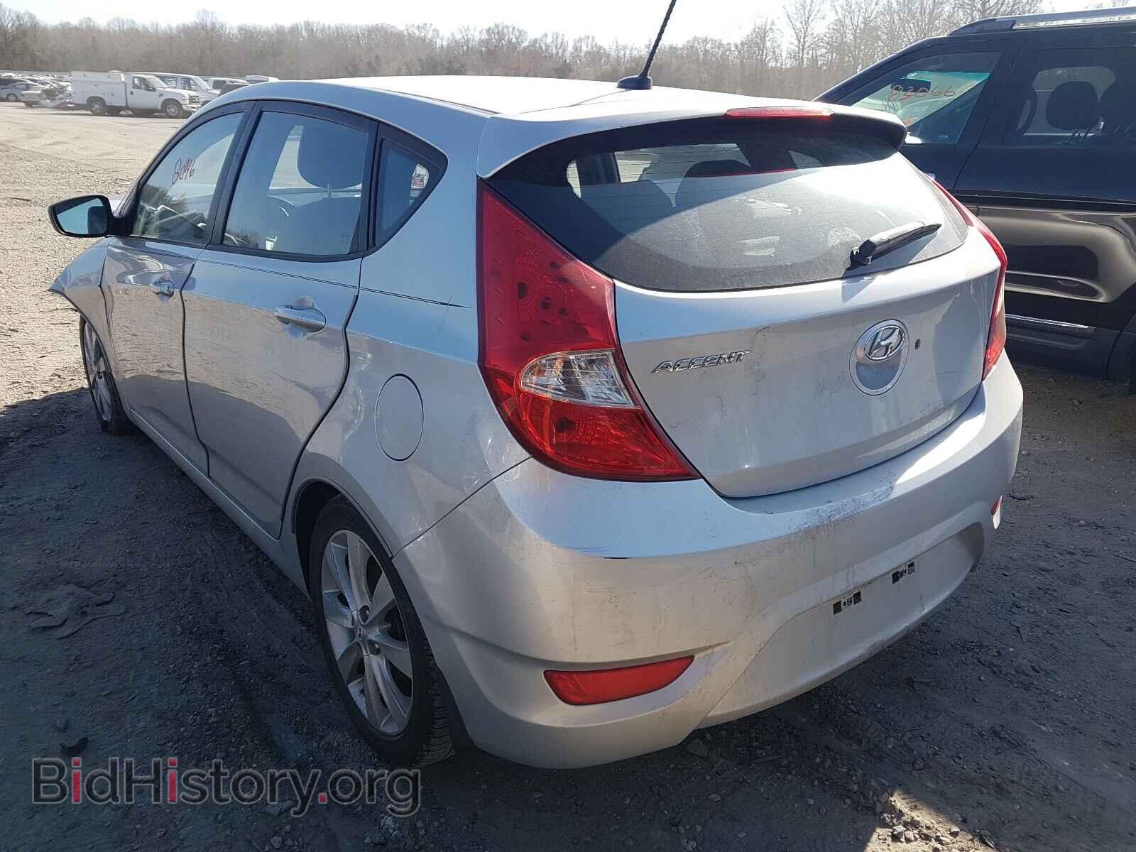 2013 HYUNDAI ACCENT - VIN: KMHCU5AE3DU102637 - Фото 3