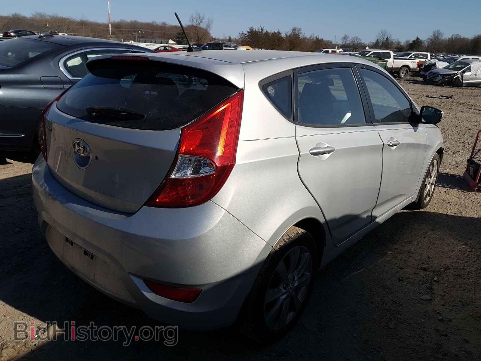 2013 HYUNDAI ACCENT - VIN: KMHCU5AE3DU102637 - Фото 4