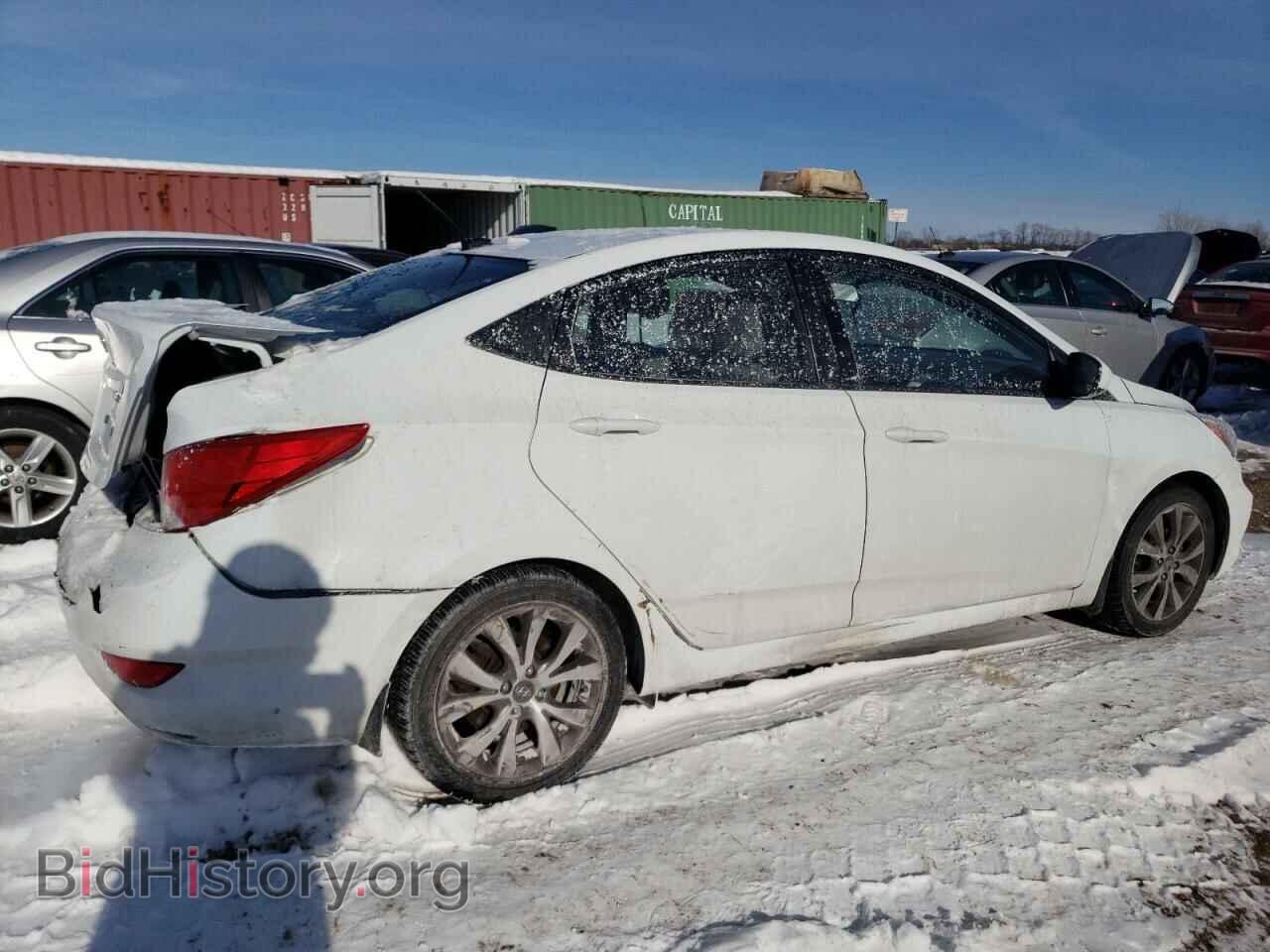 2017 HYUNDAI ACCENT - VIN: KMHCT4AE9HU345811 - Фото 3