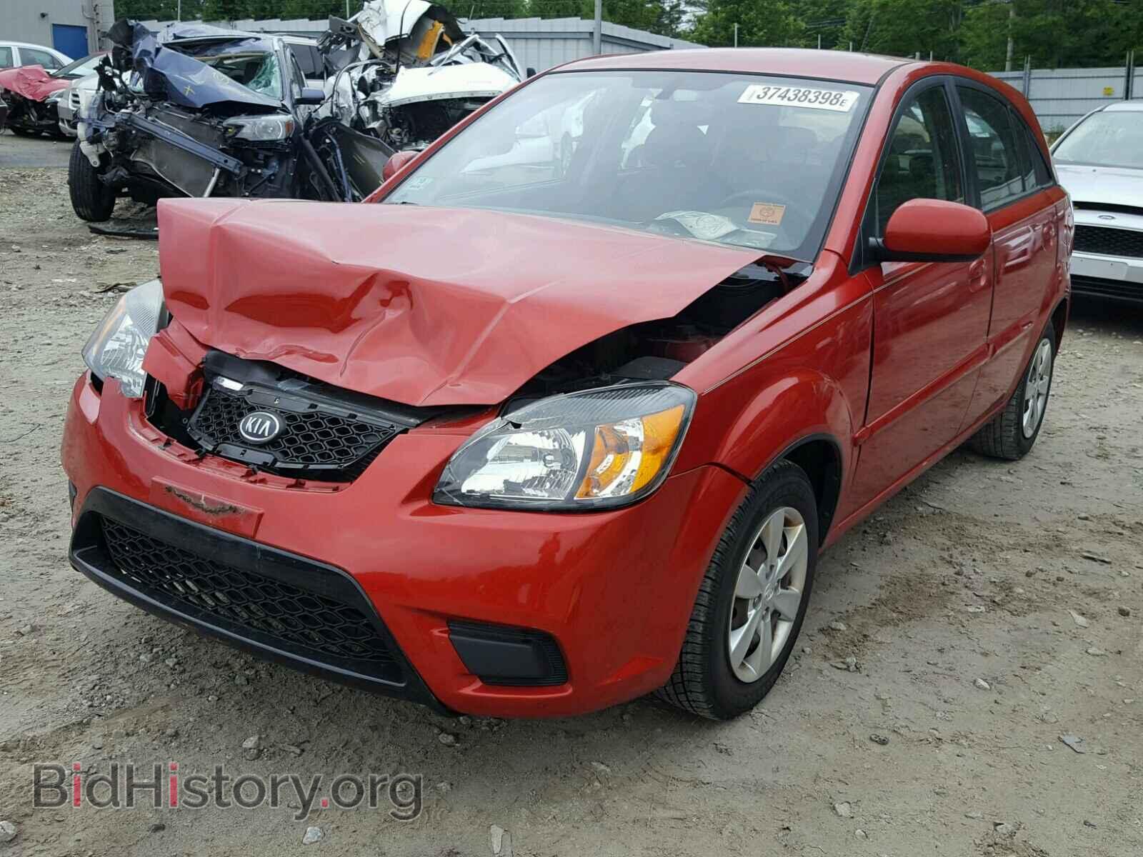 2011 KIA RIO BASE - VIN: KNADH5A31B6797520 - Фото 2