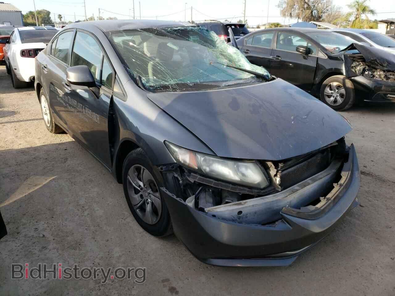 Фотография 19XFB2F55DE032698 - HONDA CIVIC 2013
