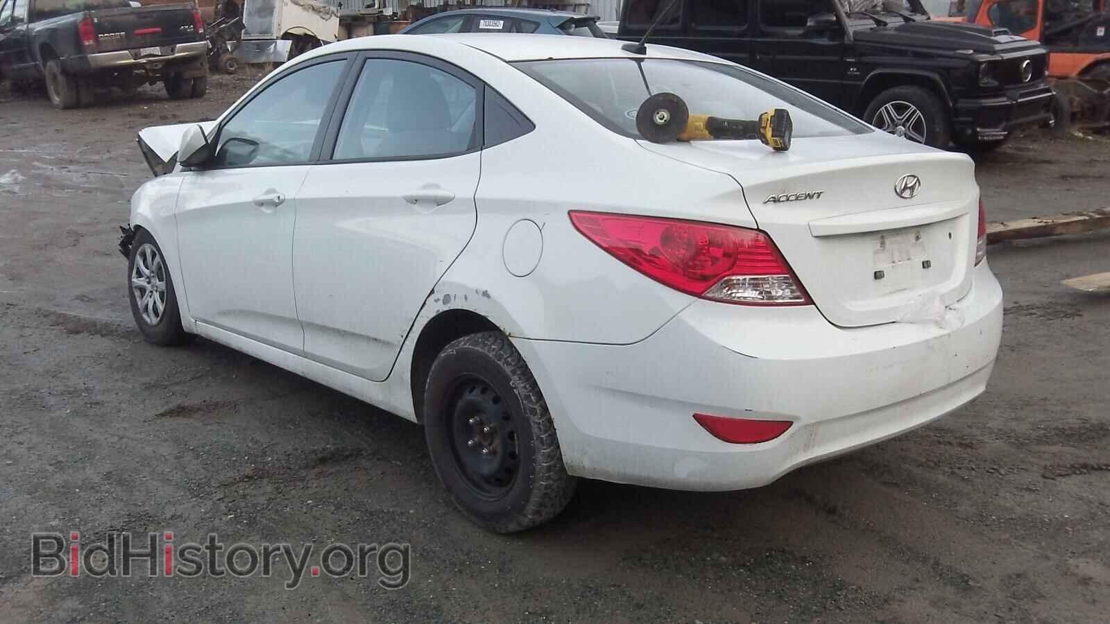2012 HYUNDAI ACCENT - VIN: KMHCT4AE2CU061347 - Фото 3