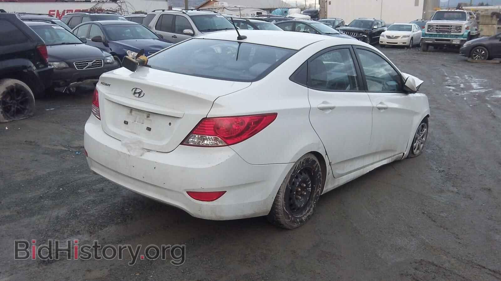 2012 HYUNDAI ACCENT - VIN: KMHCT4AE2CU061347 - Фото 4