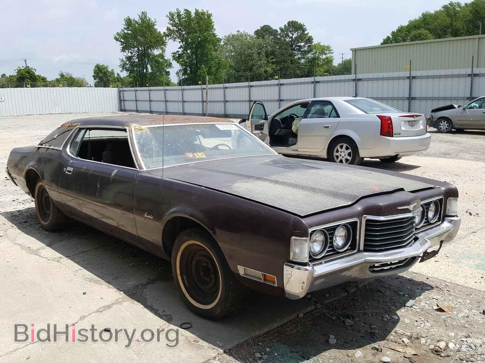 Фотография 2Y87N123927 - FORD TBIRD 1972