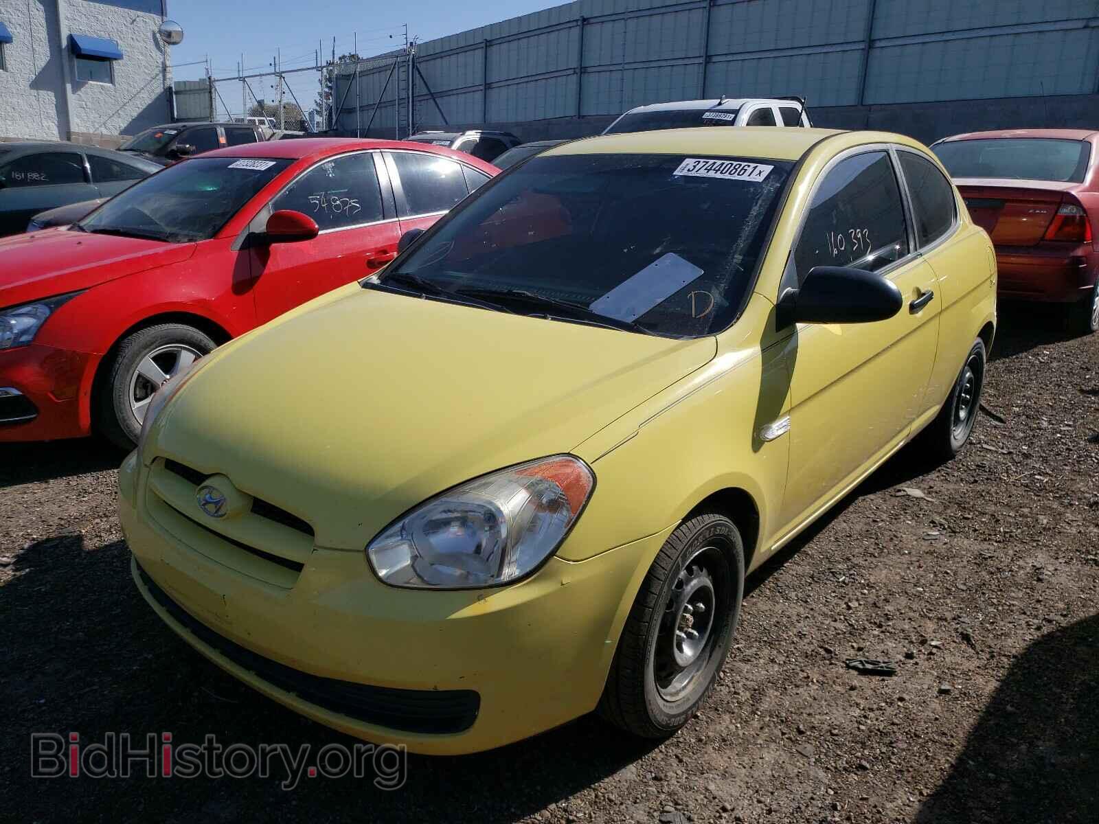 2008 HYUNDAI ACCENT - VIN: KMHCM36C08U060347 - Фото 2