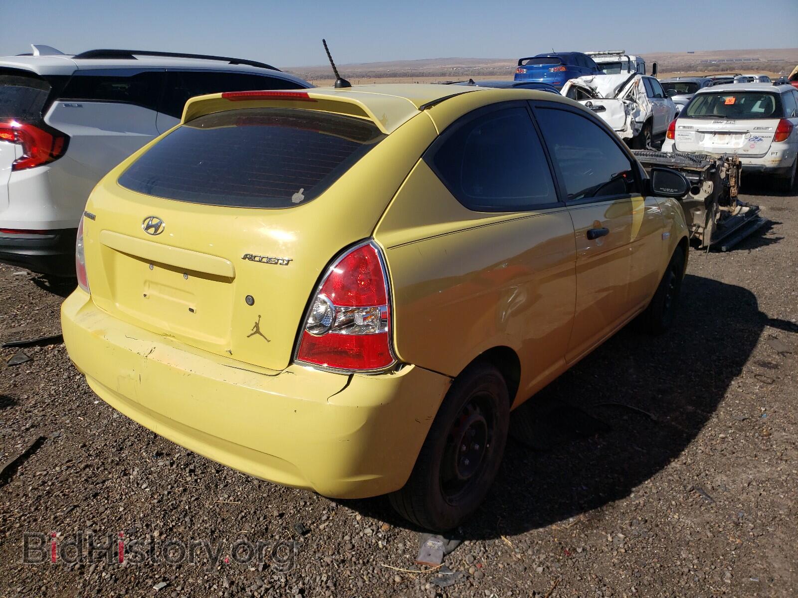 2008 HYUNDAI ACCENT - VIN: KMHCM36C08U060347 - Фото 4