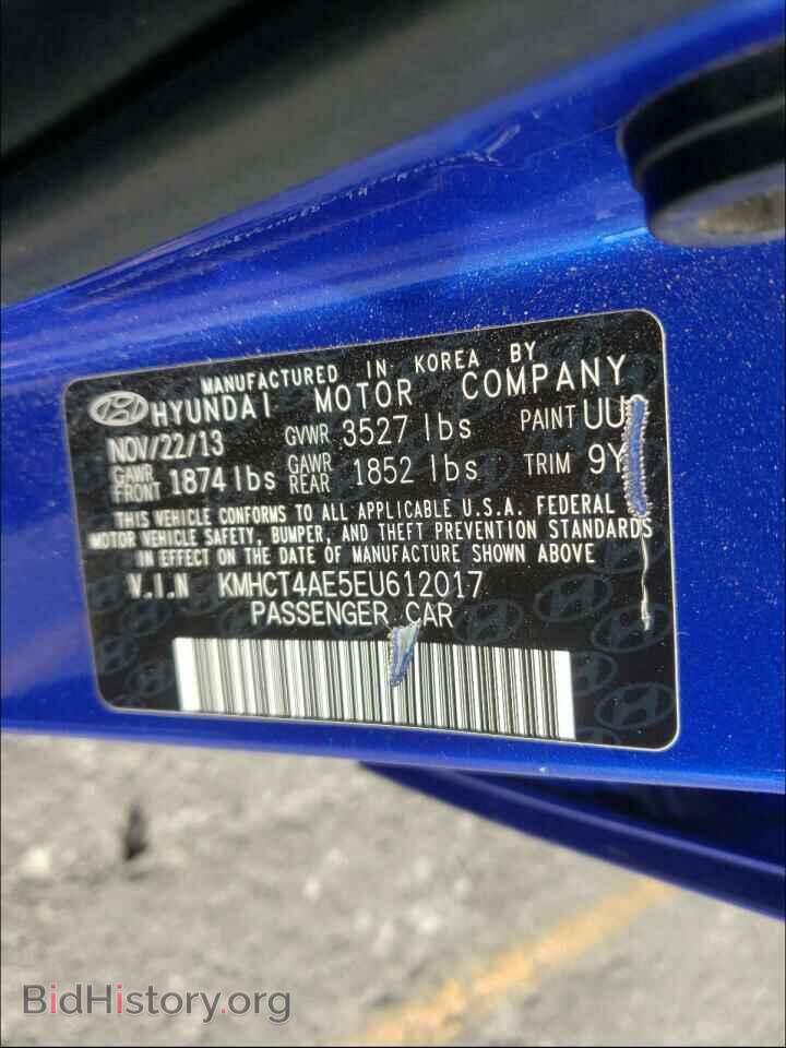 2014 HYUNDAI ACCENT - VIN: KMHCT4AE5EU612017 - Фото 10