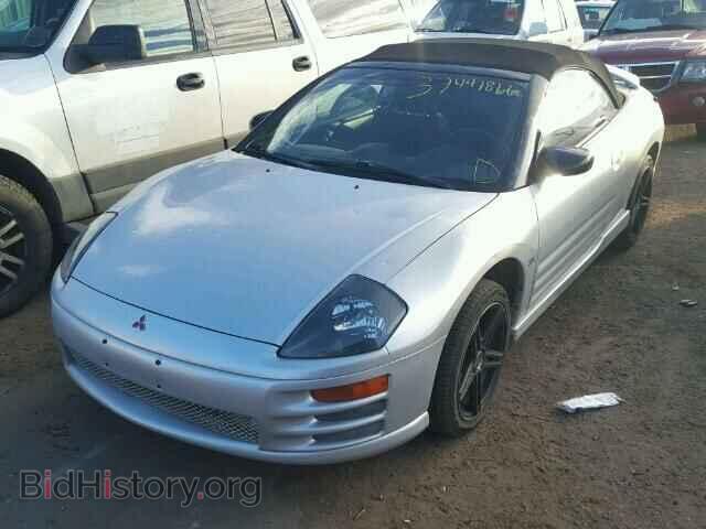 2001 MITSUBISHI ECLIPSE - VIN: 4A3AE85H81E099350 - Фото 2