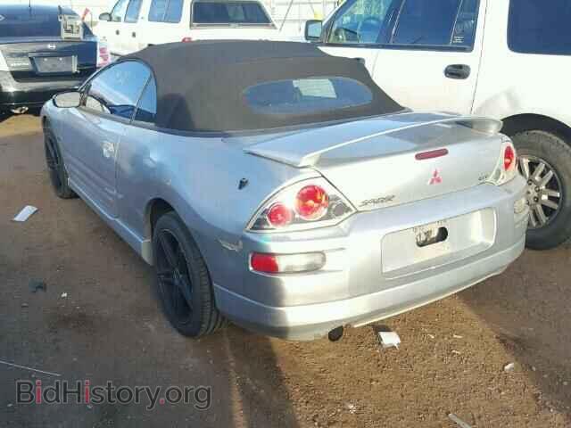 2001 MITSUBISHI ECLIPSE - VIN: 4A3AE85H81E099350 - Фото 3