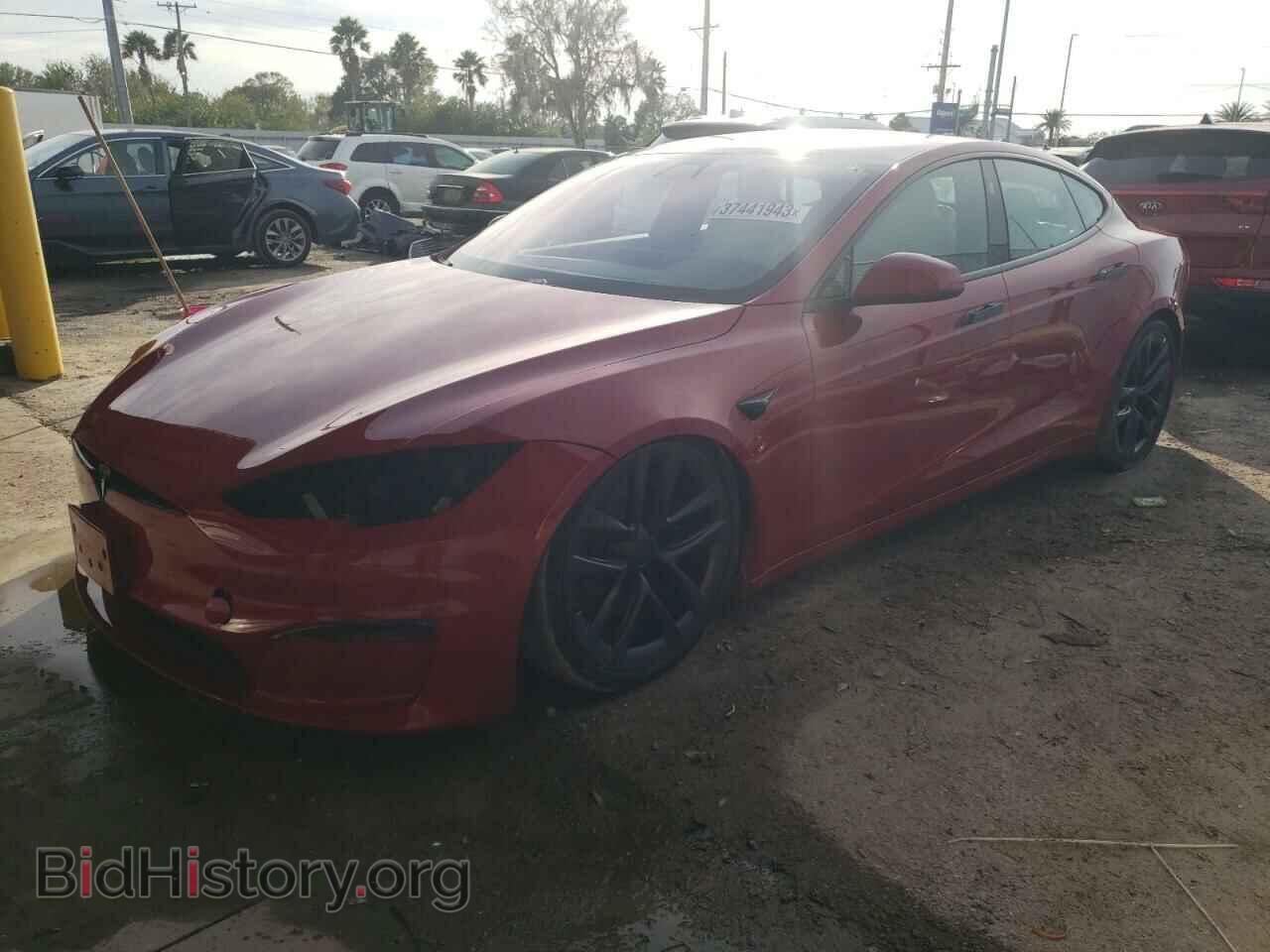 Фотография 5YJSA1E62NF469737 - TESLA MODEL S 2022