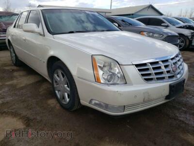 2007 Cadillac DTS, белый — VIN 1G6KD57Y17U219738, Copart