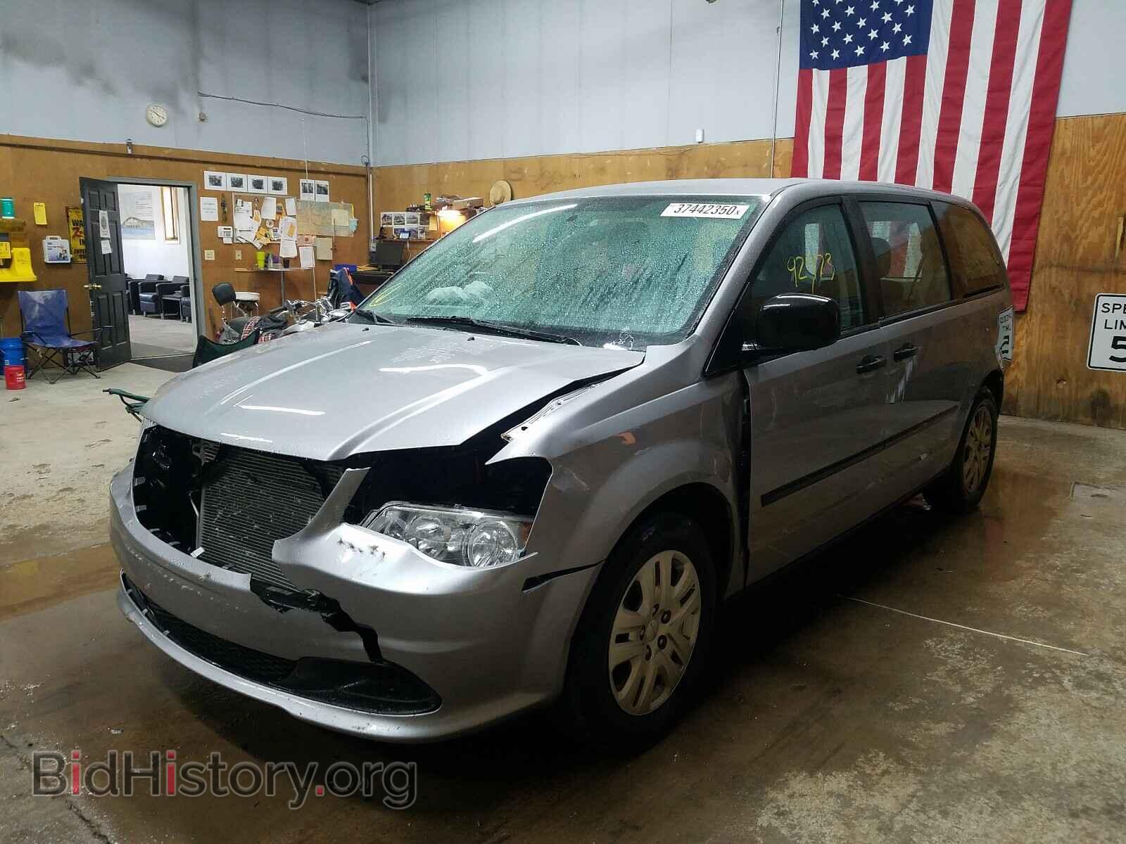 2014 DODGE CARAVAN - VIN: 2C4RDGBG9ER276494 - Фото 2