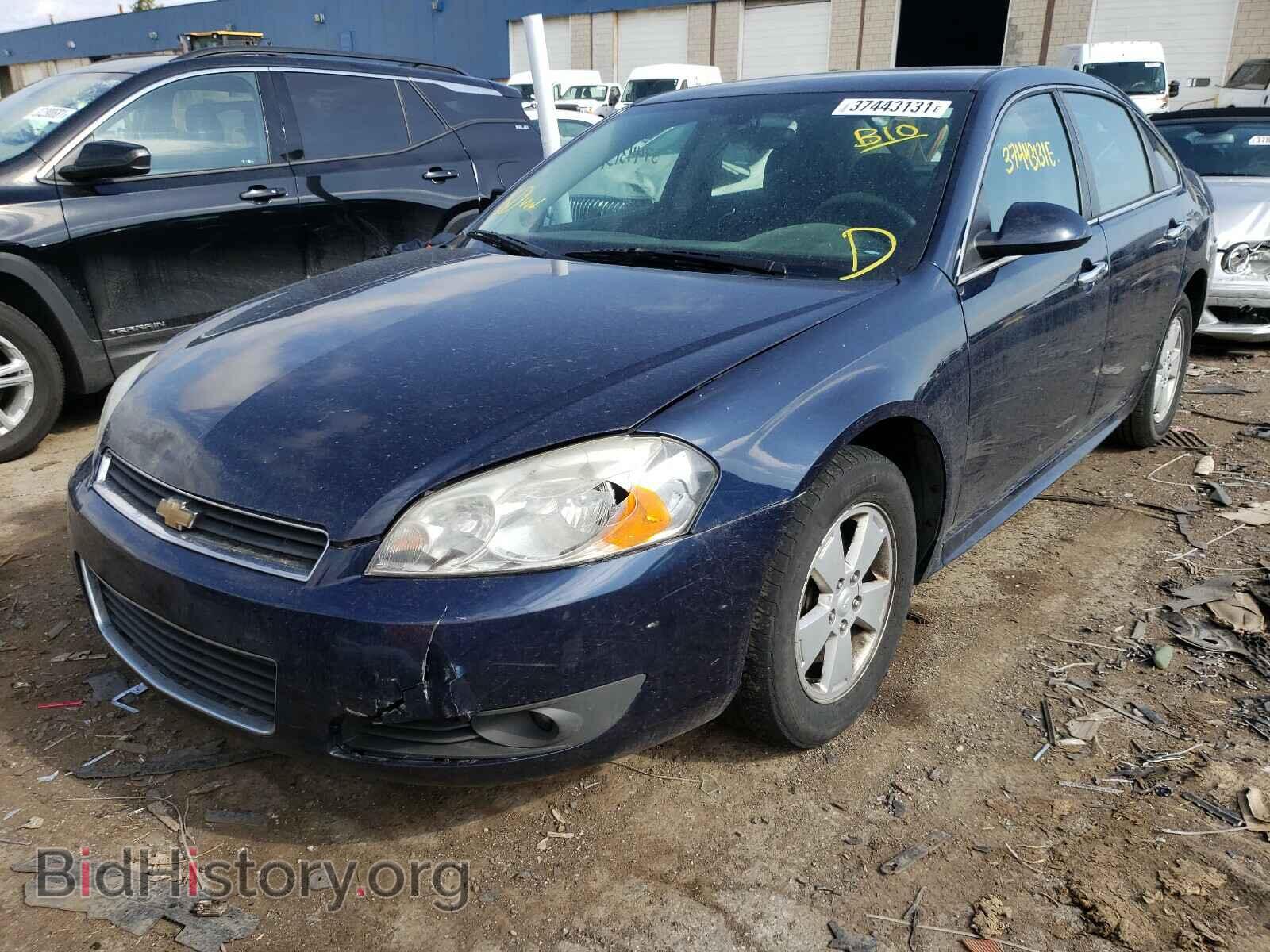 2010 CHEVROLET IMPALA - VIN: 2G1WB5EK4A1167424 - Фото 2