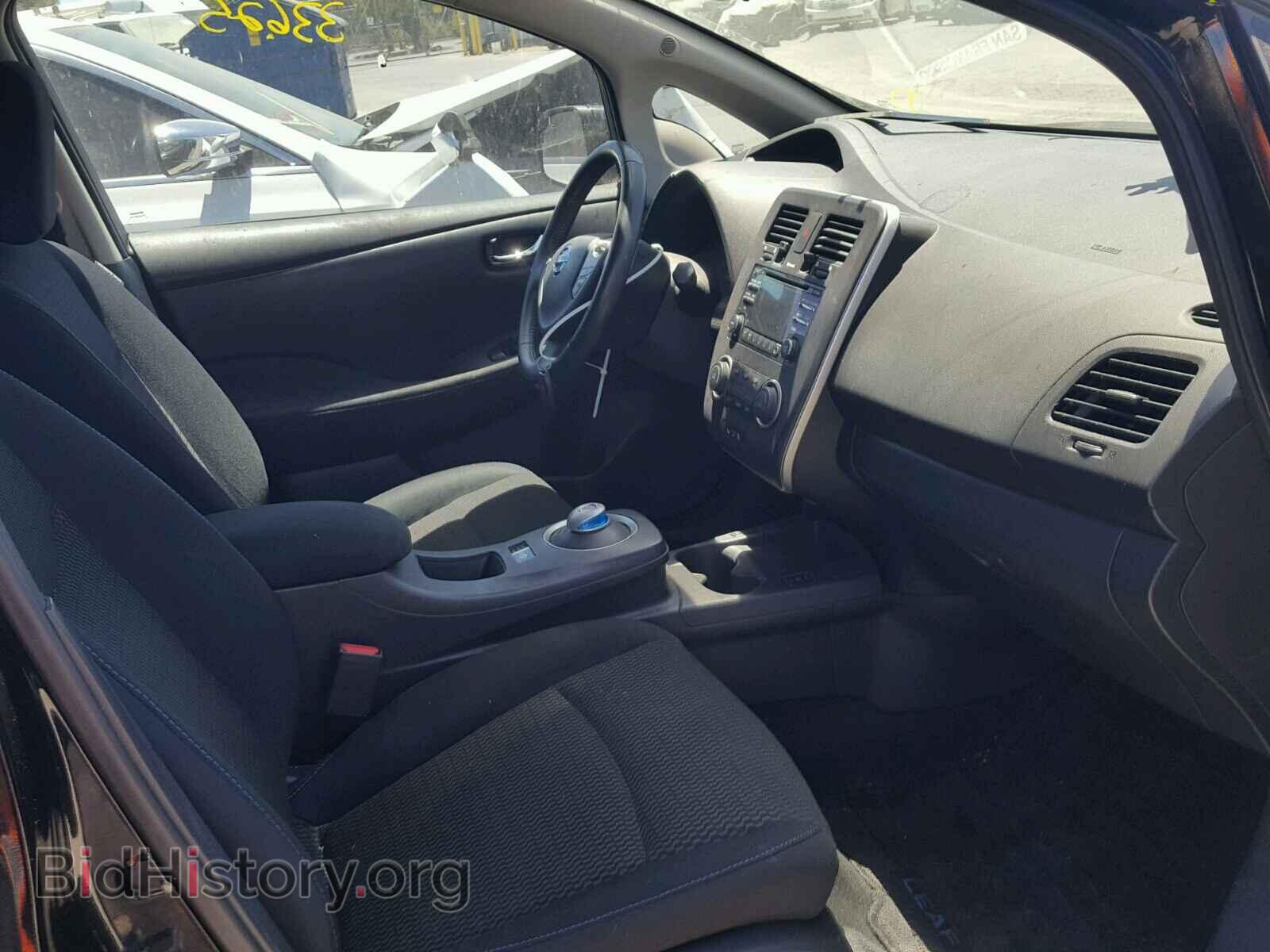 2015 NISSAN LEAF - VIN: 1N4AZ0CP5FC320320 - Фото 5