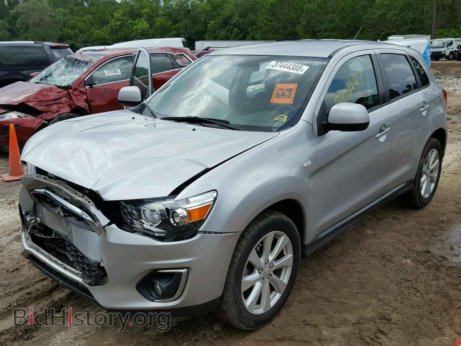 2015 MITSUBISHI OUTLANDER - VIN: 4A4AR3AU2FE016413 - Фото 2