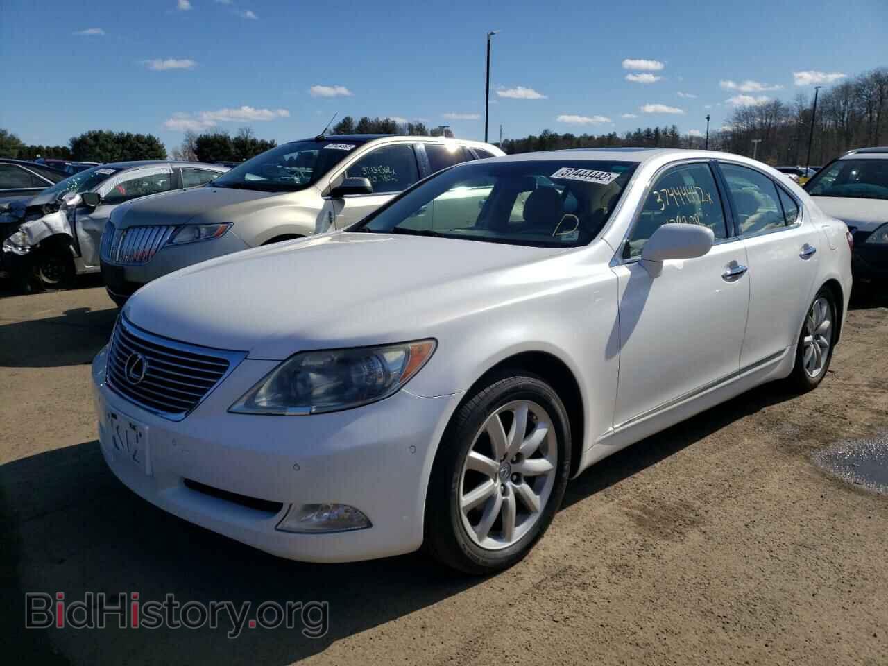 2007 LEXUS LS460 - VIN: JTHBL46F075043770 - Фото 2