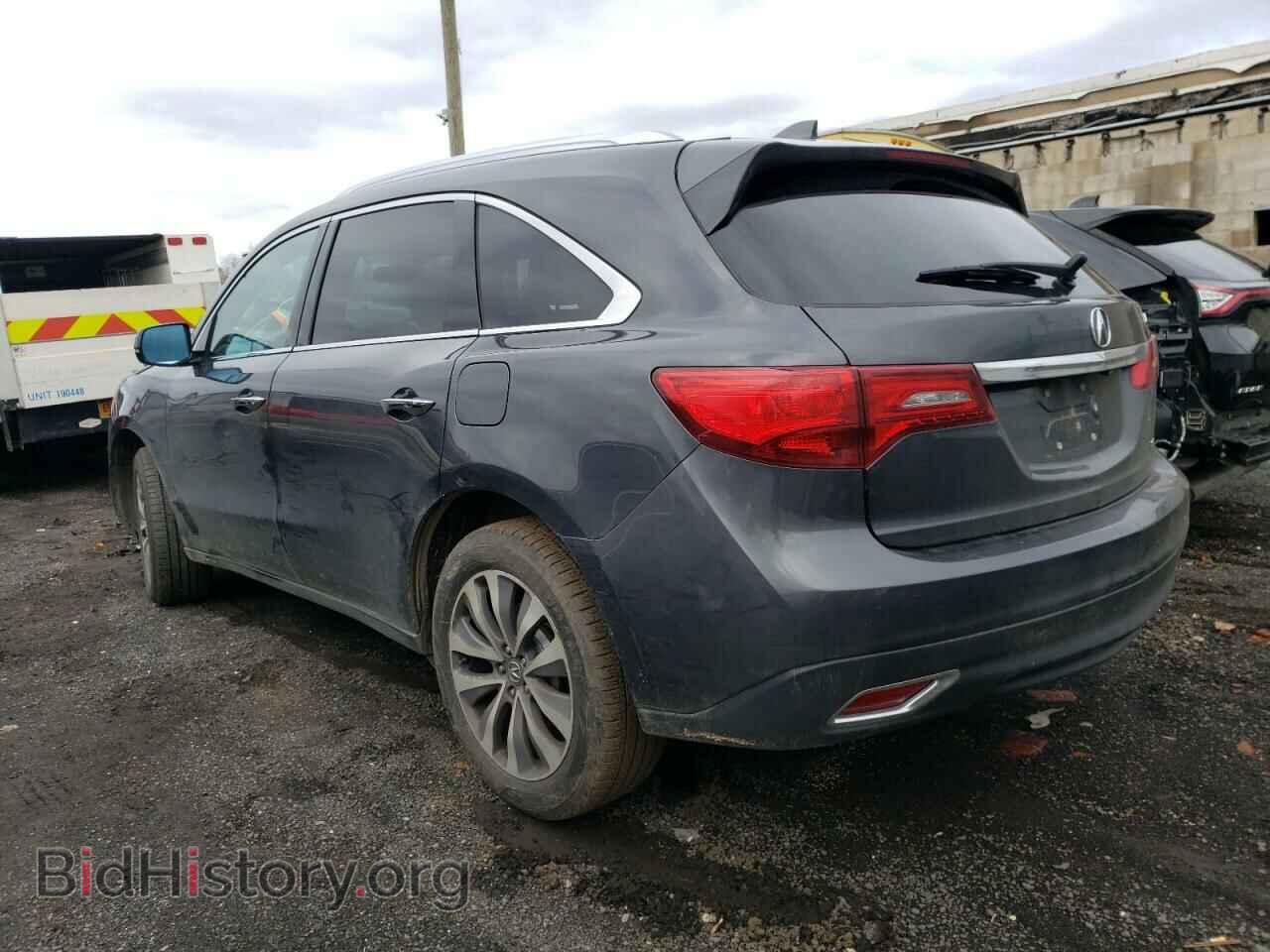 2014 ACURA MDX - VIN: 5FRYD4H42EB016813 - Фото 2