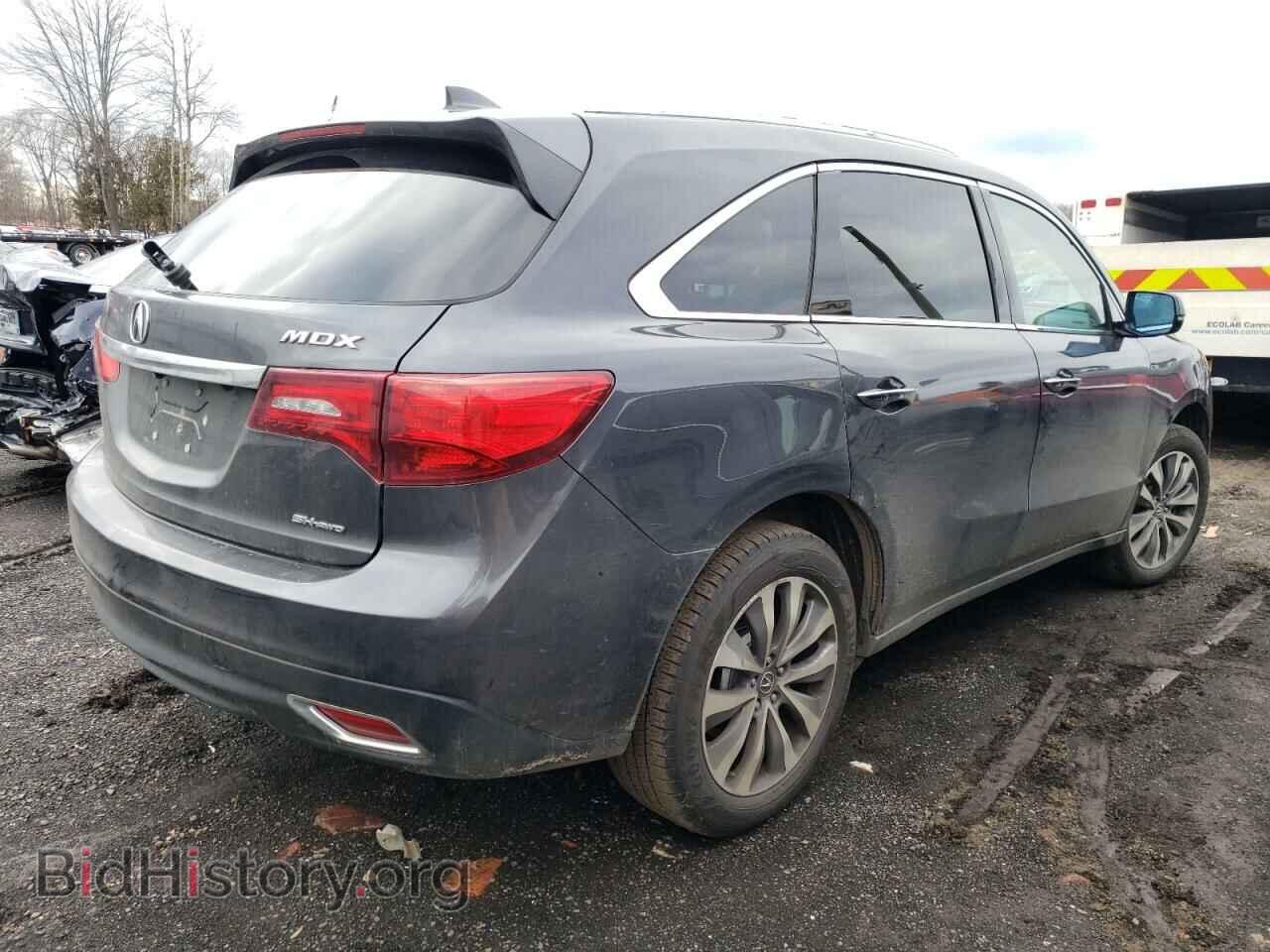 2014 ACURA MDX - VIN: 5FRYD4H42EB016813 - Фото 3